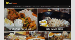 Desktop Screenshot of foodemperor.com
